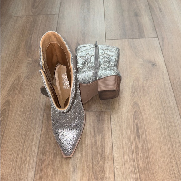 Crown Vintage rhinestone cowboy boots, 6M. - Picture 5 of 5